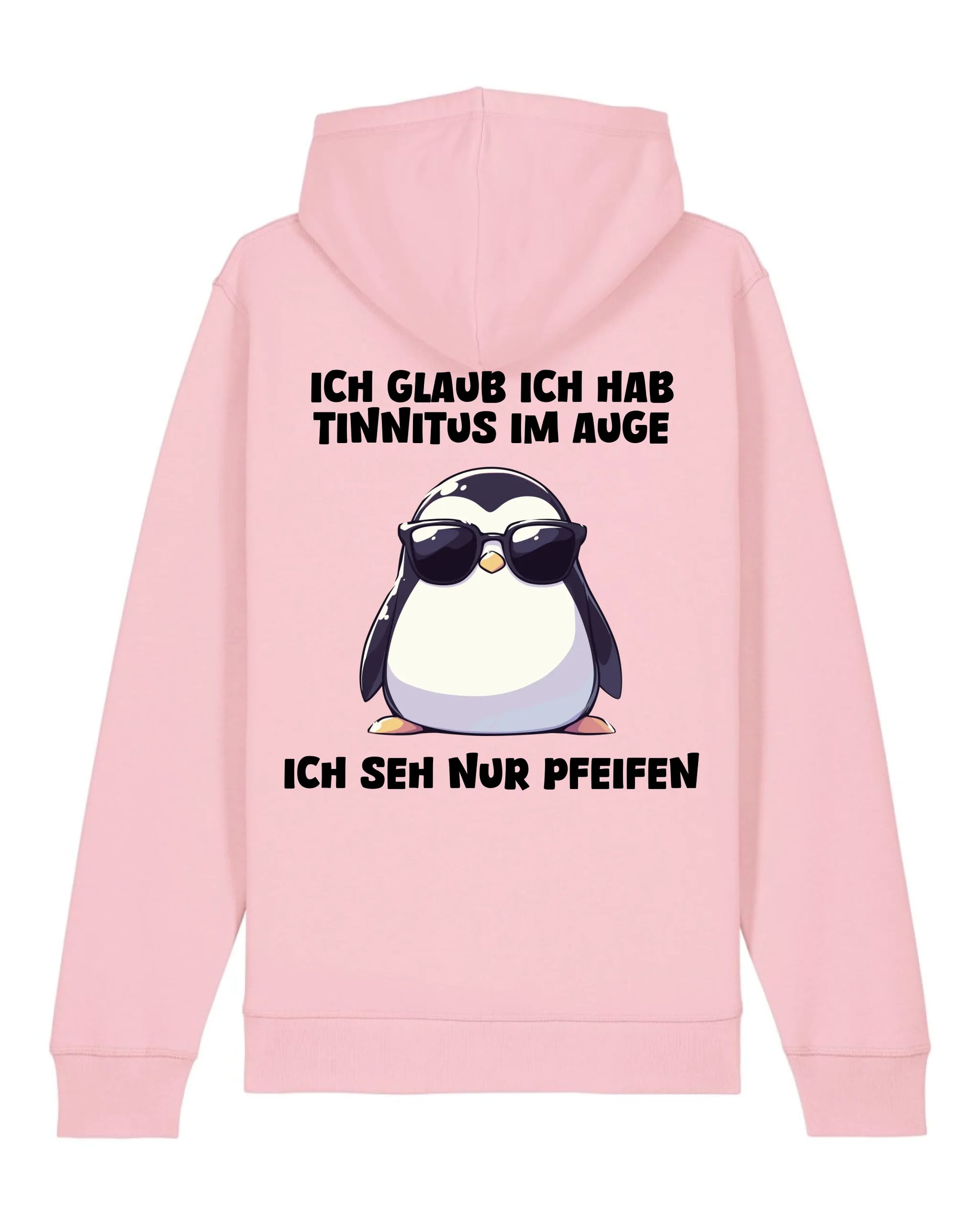 Tinitus - Organic Unisex Hoodie (personalisierbar) Drummer 2.0 Hoodie ST ST Cotton-Pink