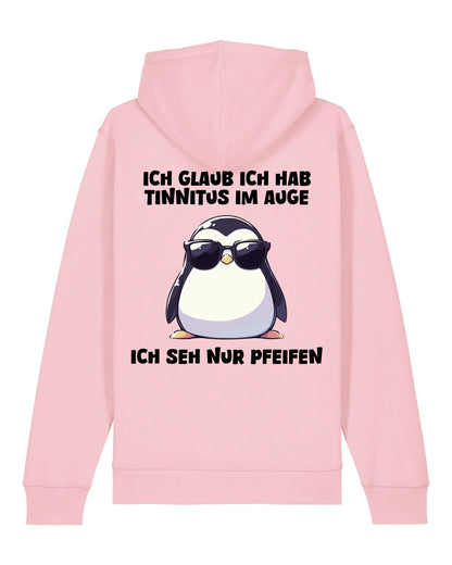 Tinitus - Organic Unisex Hoodie (personalisierbar) Drummer 2.0 Hoodie ST ST Cotton-Pink