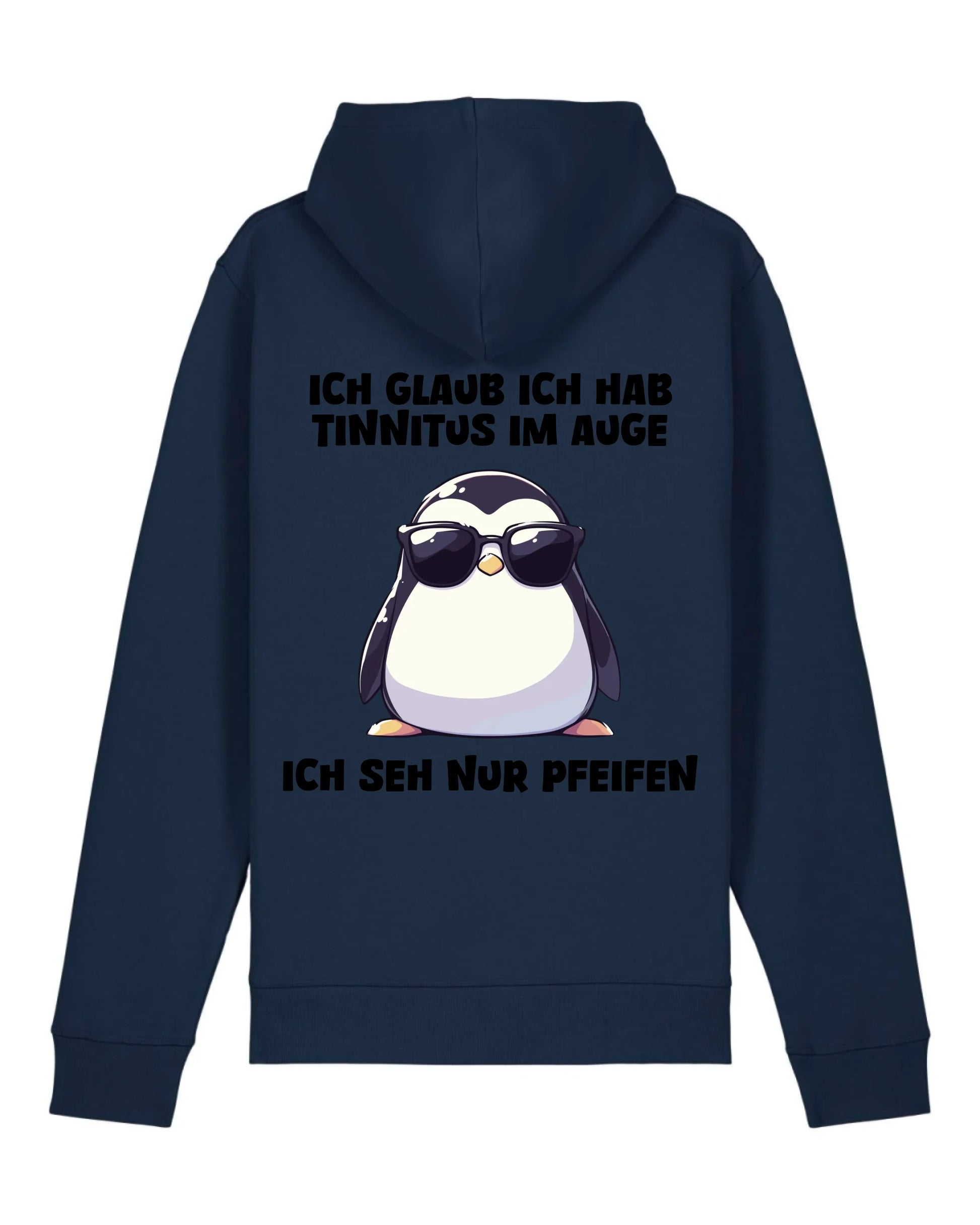 Tinitus - Organic Unisex Hoodie (personalisierbar) Drummer 2.0 Hoodie ST ST French-Navy