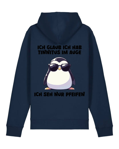 Tinitus - Organic Unisex Hoodie (personalisierbar) Drummer 2.0 Hoodie ST ST French-Navy