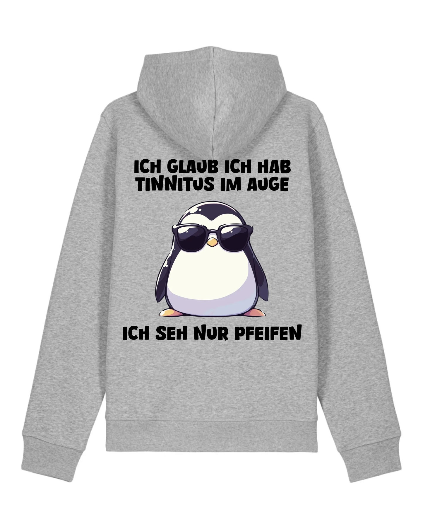 Tinitus - Organic Unisex Hoodie (personalisierbar) Drummer 2.0 Hoodie ST ST Heather-Grey