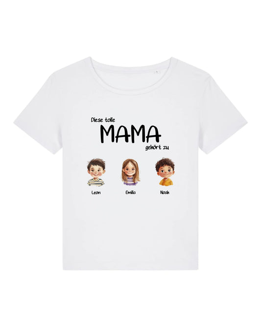 Tolle Mama - Organic Women's Shirt (personalisierbar) Serena T-Shirt ST ST