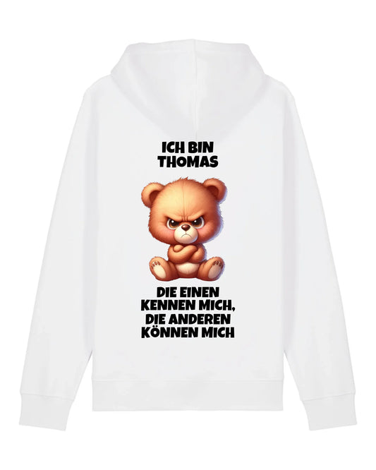 Die einen kennen mich - Organic Unisex Hoodie (personalisierbar) Drummer 2.0 Hoodie ST ST