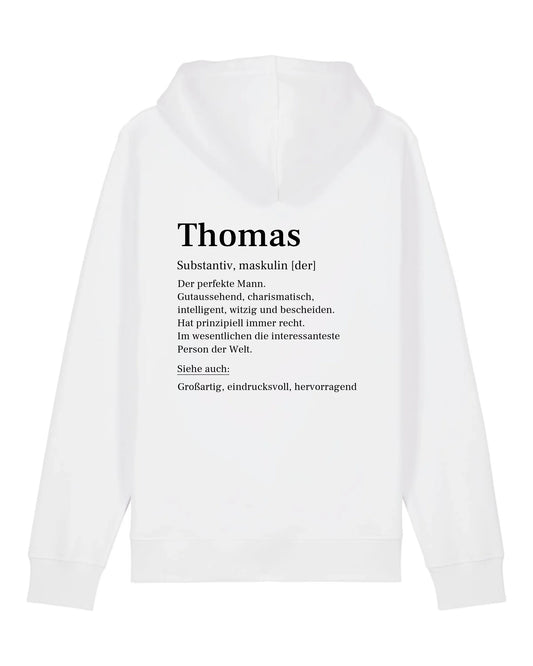 Definition - Organic Unisex Hoodie (personalisierbar) Drummer 2.0 Hoodie ST ST