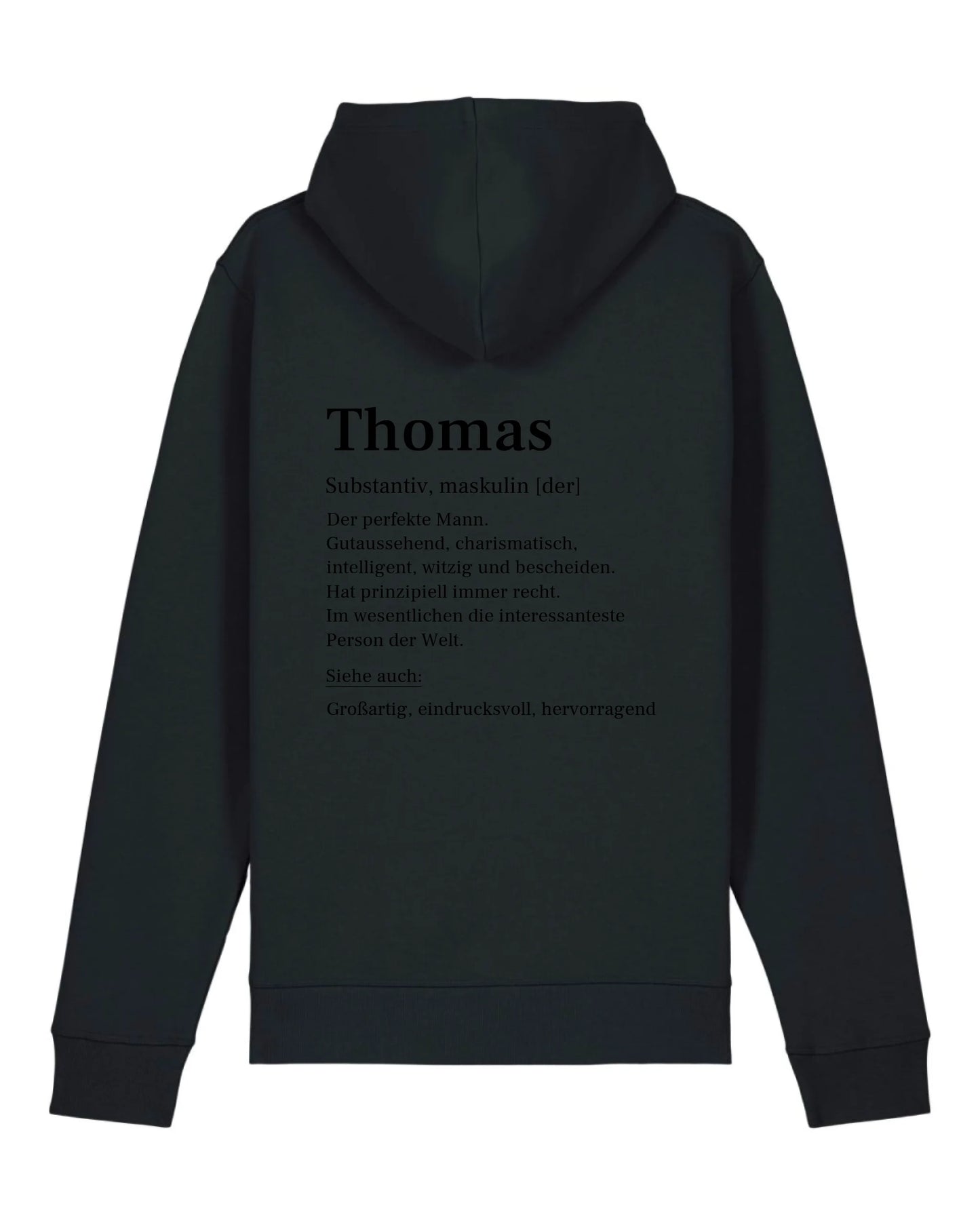 Definition - Organic Unisex Hoodie (personalisierbar) Drummer 2.0 Hoodie ST ST Black