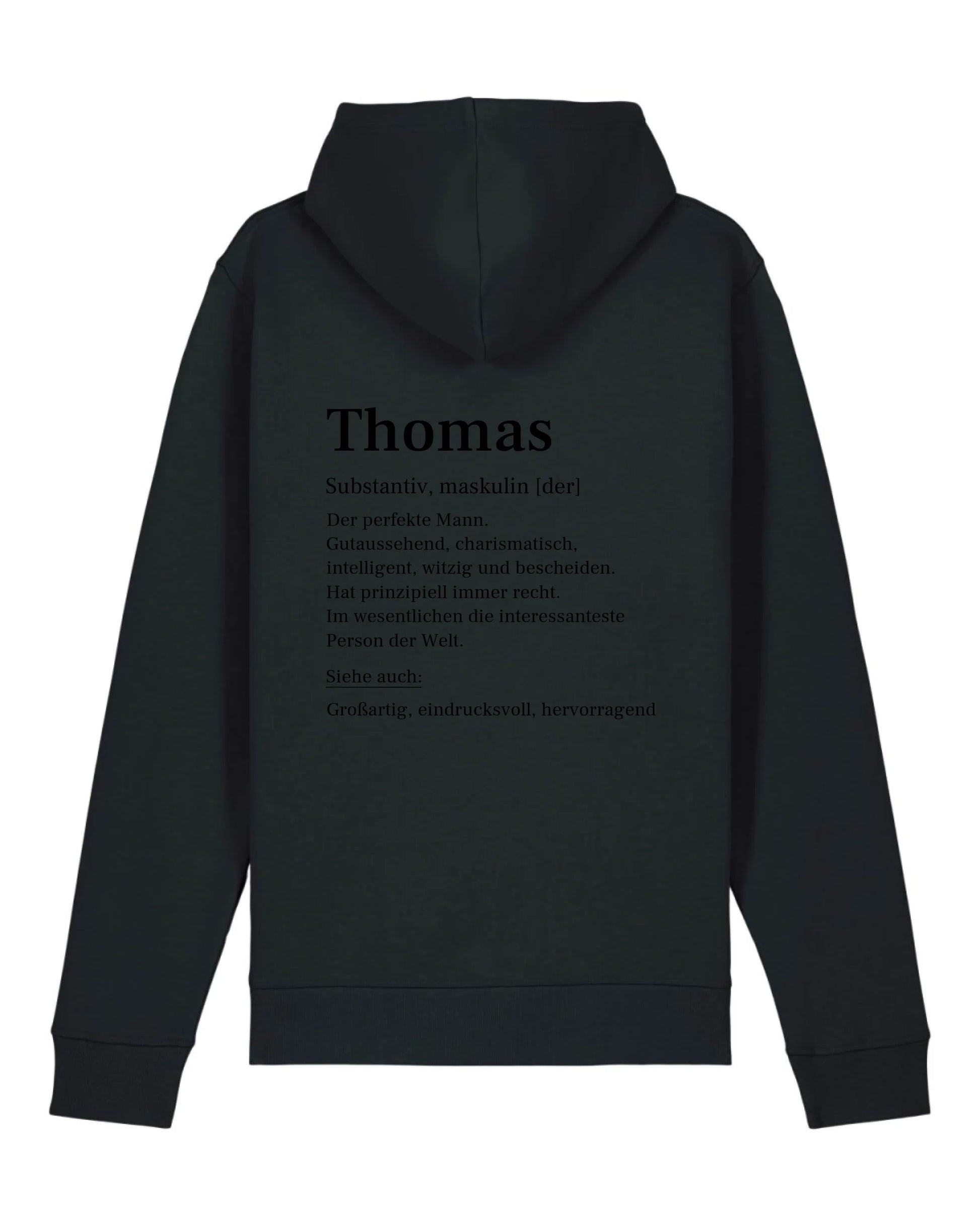 Definition - Organic Unisex Hoodie (personalisierbar) Drummer 2.0 Hoodie ST ST Black