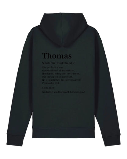 Definition - Organic Unisex Hoodie (personalisierbar) Drummer 2.0 Hoodie ST ST Black