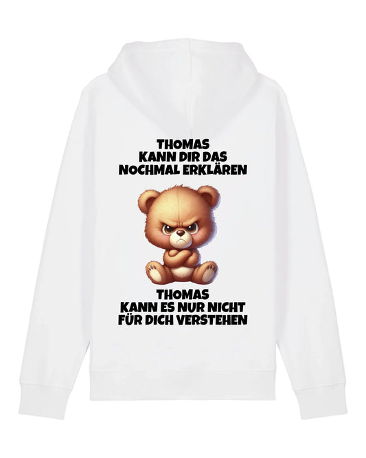 Erklären aber nicht verstehen - Organic Unisex Hoodie (personalisierbar) Drummer 2.0 Hoodie ST ST