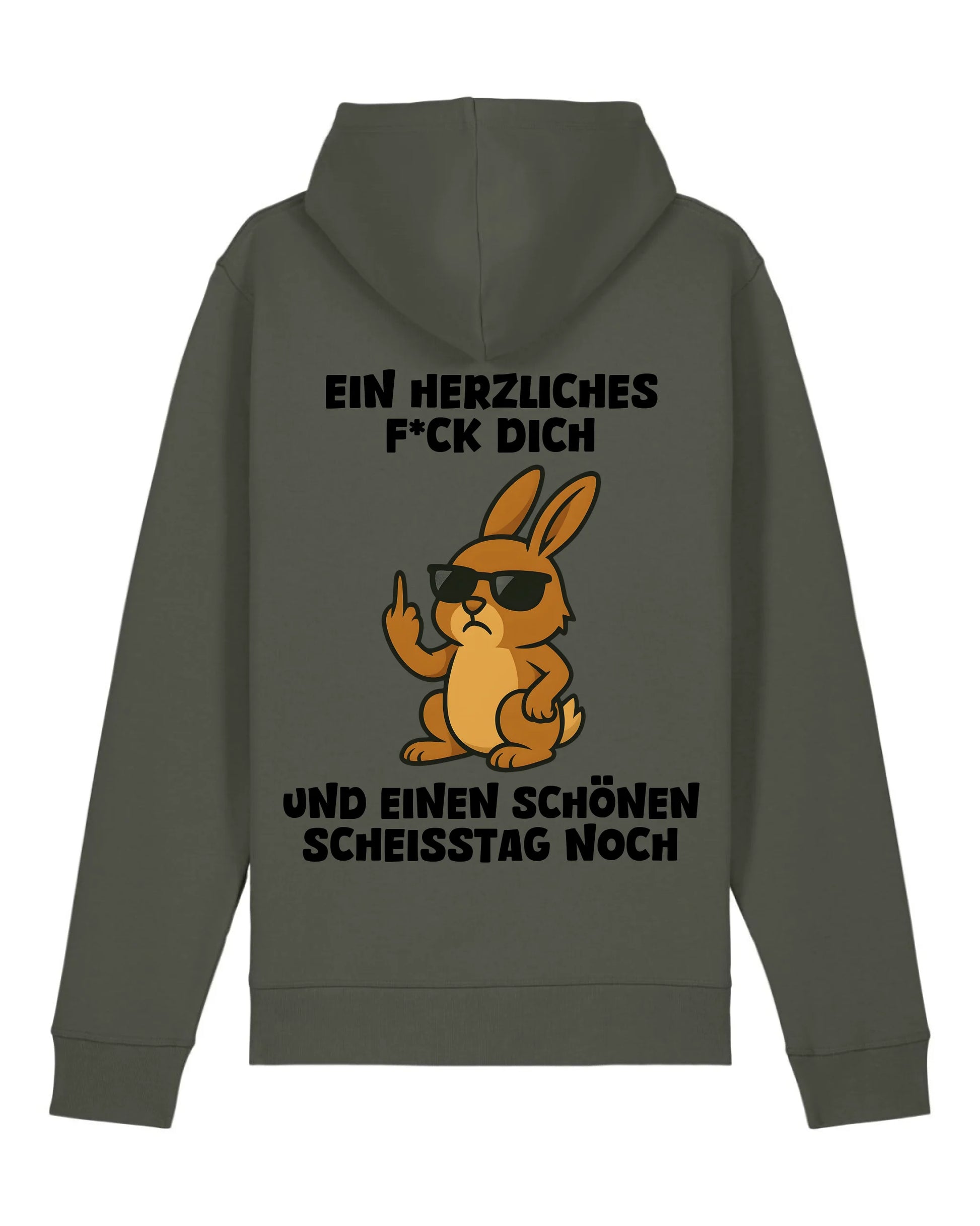 Ein herzliches - Organic Unisex Hoodie (personalisierbar) Drummer 2.0 Hoodie ST ST Khaki