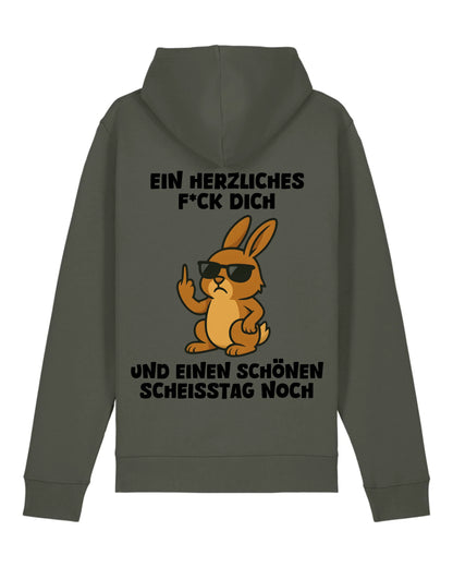 Ein herzliches - Organic Unisex Hoodie (personalisierbar) Drummer 2.0 Hoodie ST ST Khaki