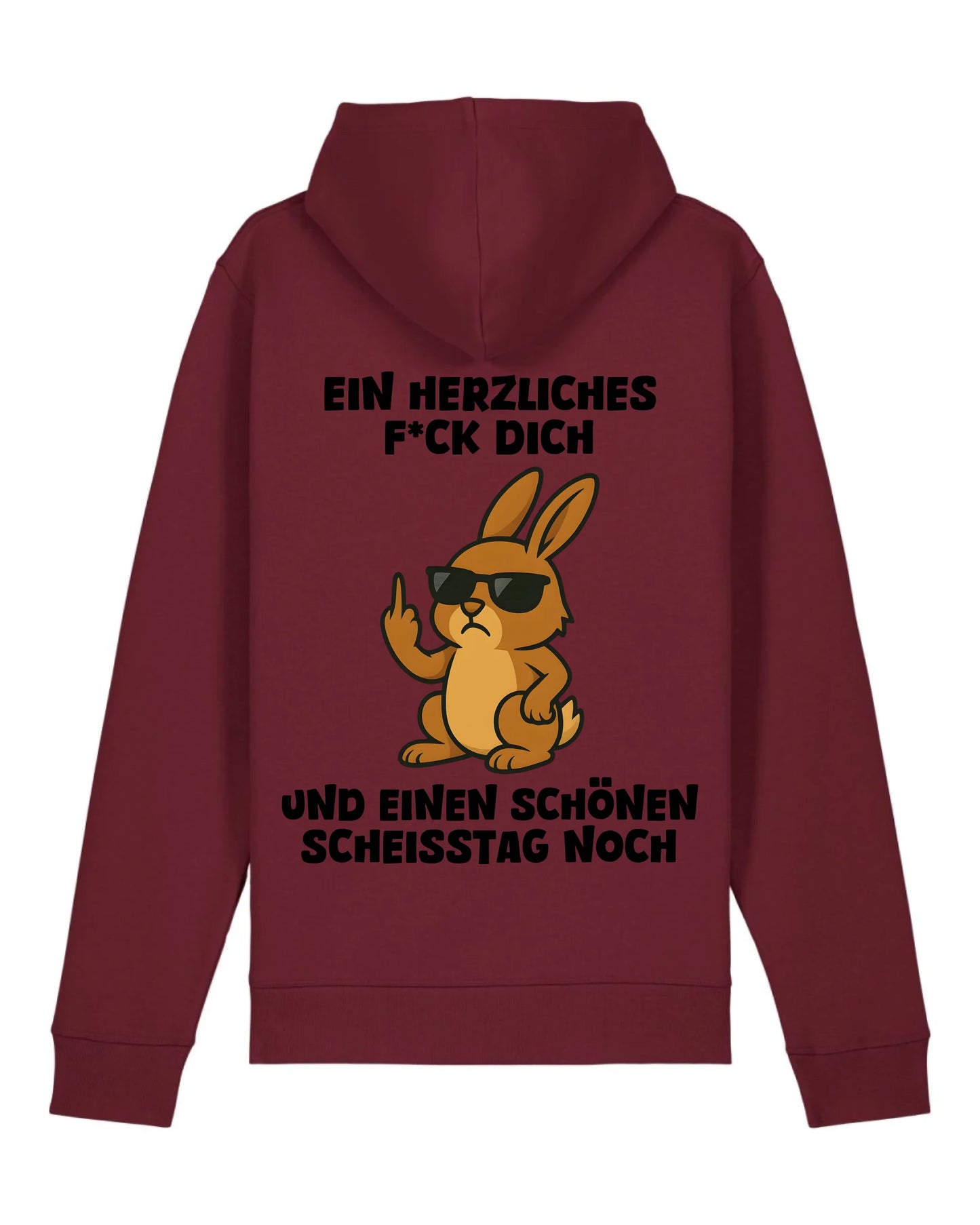 Ein herzliches - Organic Unisex Hoodie (personalisierbar) Drummer 2.0 Hoodie ST ST Burgundy