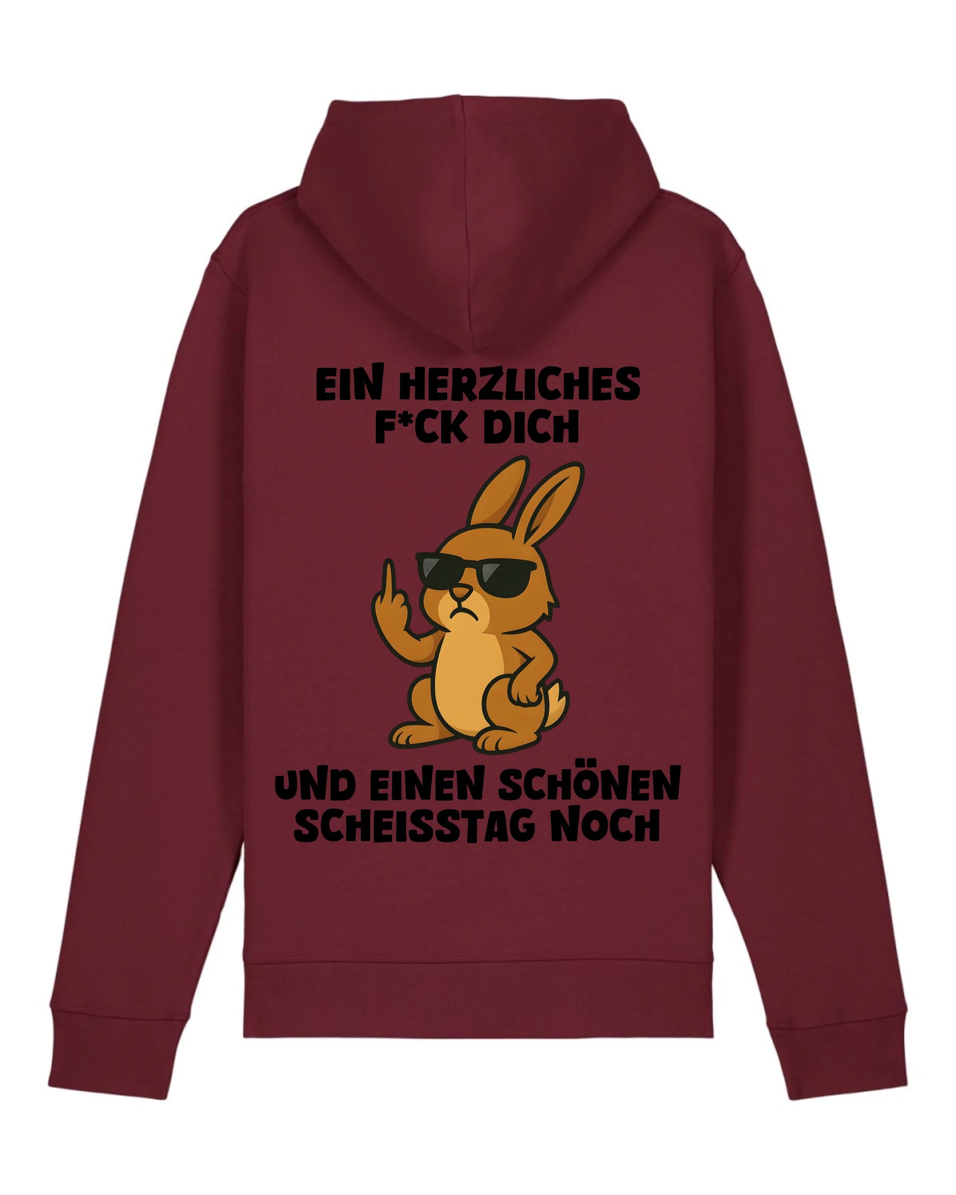Ein herzliches - Organic Unisex Hoodie (personalisierbar) Drummer 2.0 Hoodie ST ST Burgundy