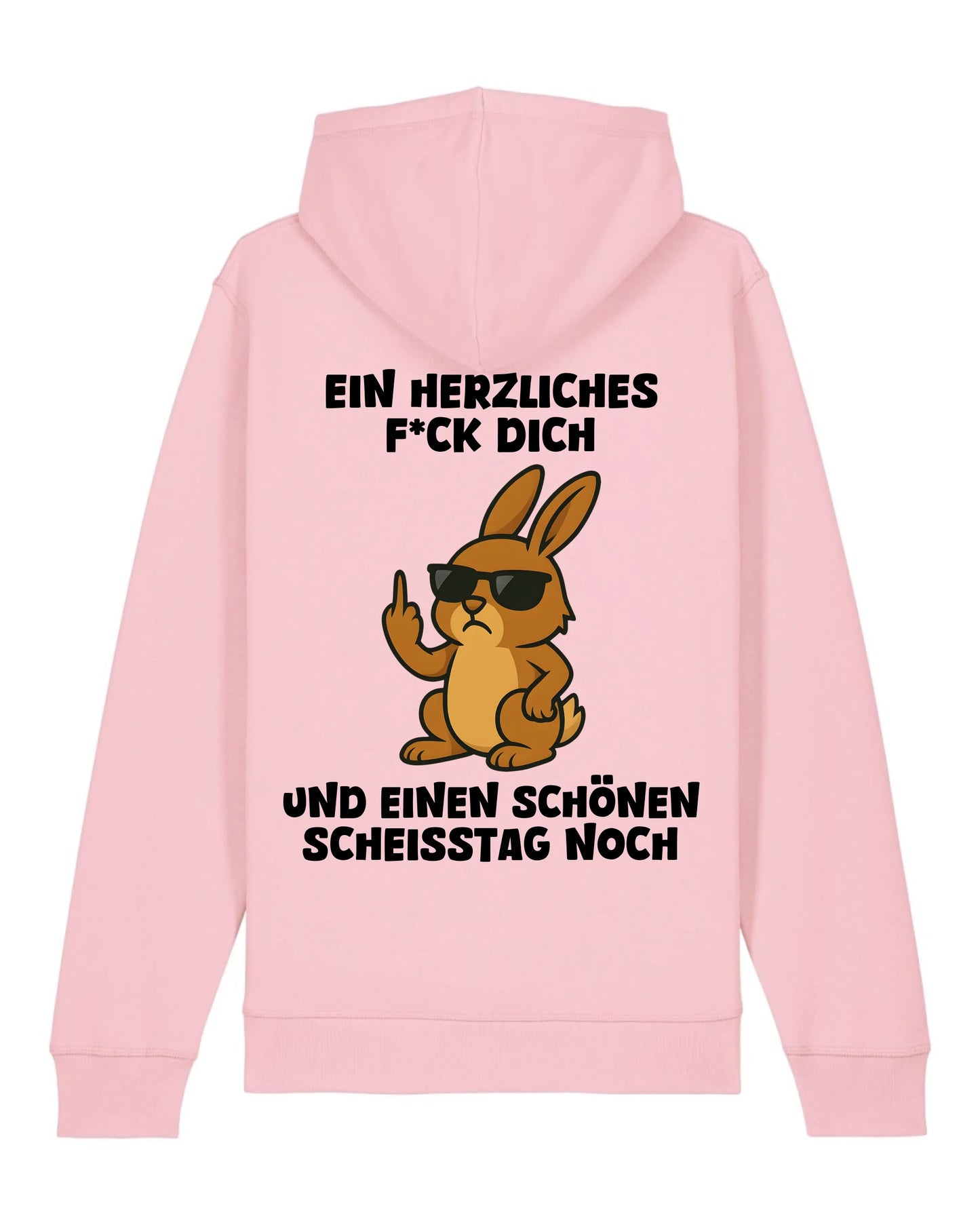 Ein herzliches - Organic Unisex Hoodie (personalisierbar) Drummer 2.0 Hoodie ST ST Cotton-Pink