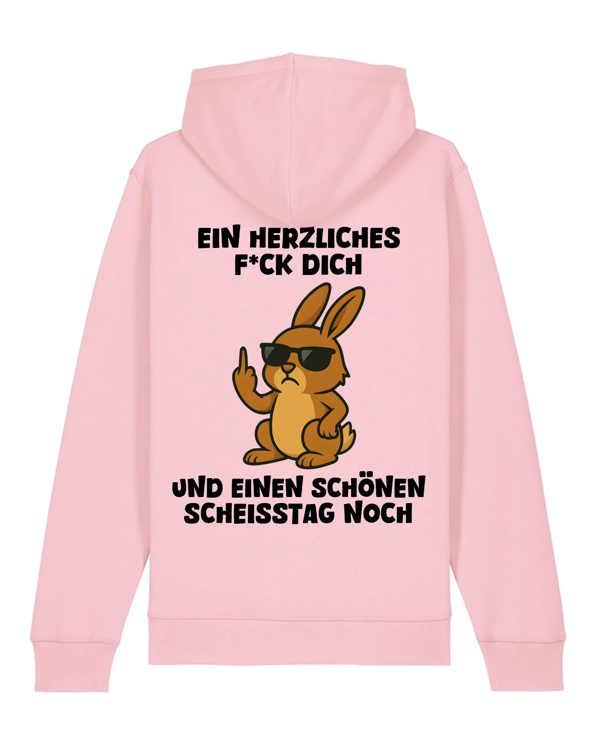 Ein herzliches - Organic Unisex Hoodie (personalisierbar) Drummer 2.0 Hoodie ST ST Cotton-Pink