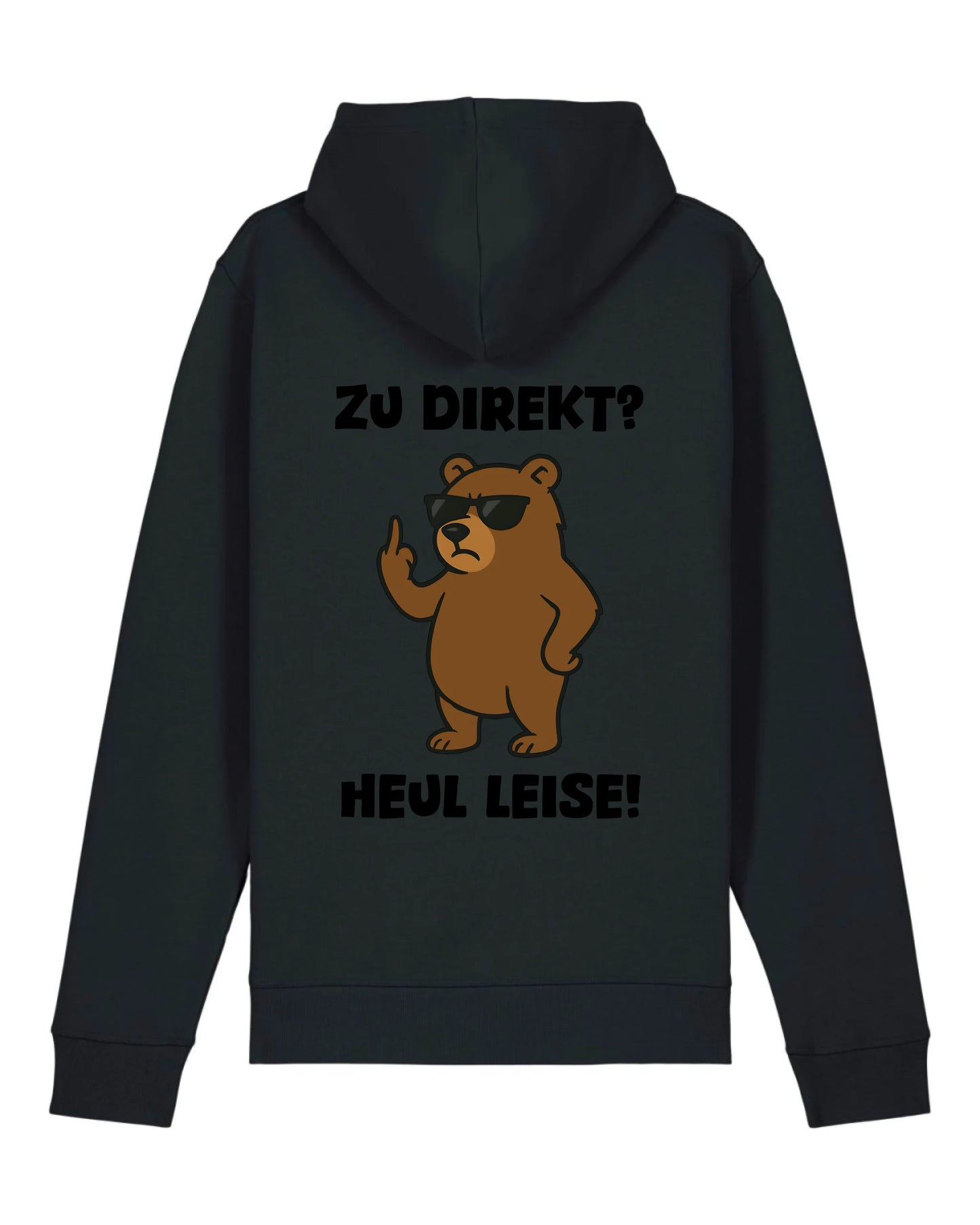 Heul leise - Organic Unisex Hoodie (personalisierbar) Drummer 2.0 Hoodie ST ST Black