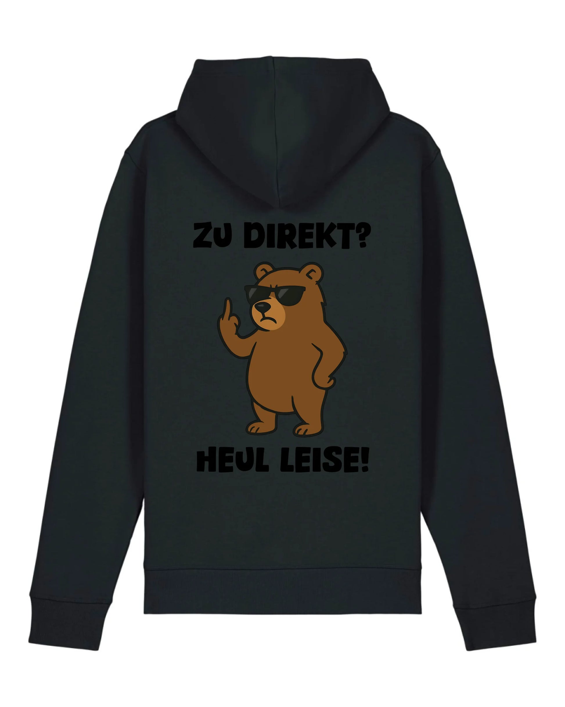 Heul leise - Organic Unisex Hoodie (personalisierbar) Drummer 2.0 Hoodie ST ST Black