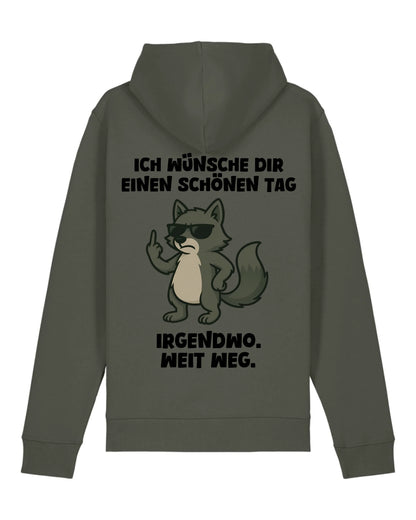 Einen schönen Tag - Organic Unisex Hoodie (personalisierbar) Drummer 2.0 Hoodie ST ST Khaki