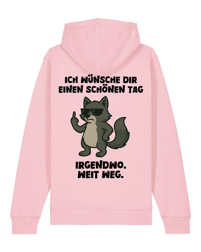 Einen schönen Tag - Organic Unisex Hoodie (personalisierbar) Drummer 2.0 Hoodie ST ST Cotton-Pink