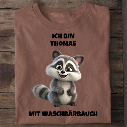 Waschbärbauch - Organic Men's Shirt (personalisierbar) Crafter T-Shirt ST ST Heritage-Brown
