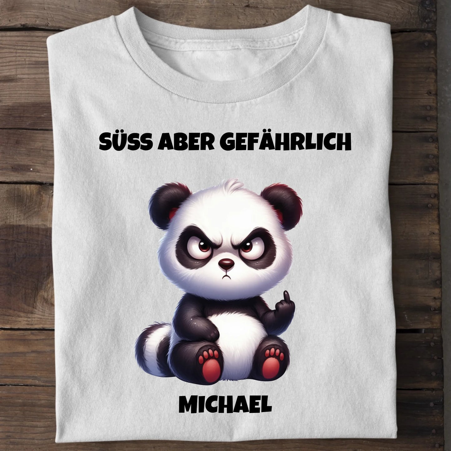 Süß aber gefährlich - Organic Men's Shirt (personalisierbar) Crafter T-Shirt ST ST White