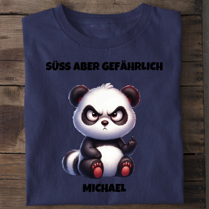 Süß aber gefährlich - Organic Men's Shirt (personalisierbar) Crafter T-Shirt ST ST French-Navy