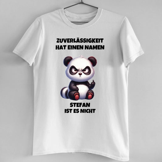 Zuverlässigkeit hat einen Namen - Organic Men's Shirt (personalisierbar)