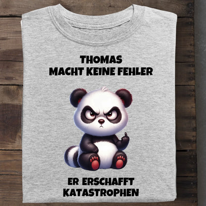 Keine Fehler - Organic Men's Shirt (personalisierbar) Crafter T-Shirt ST ST Heather-Grey
