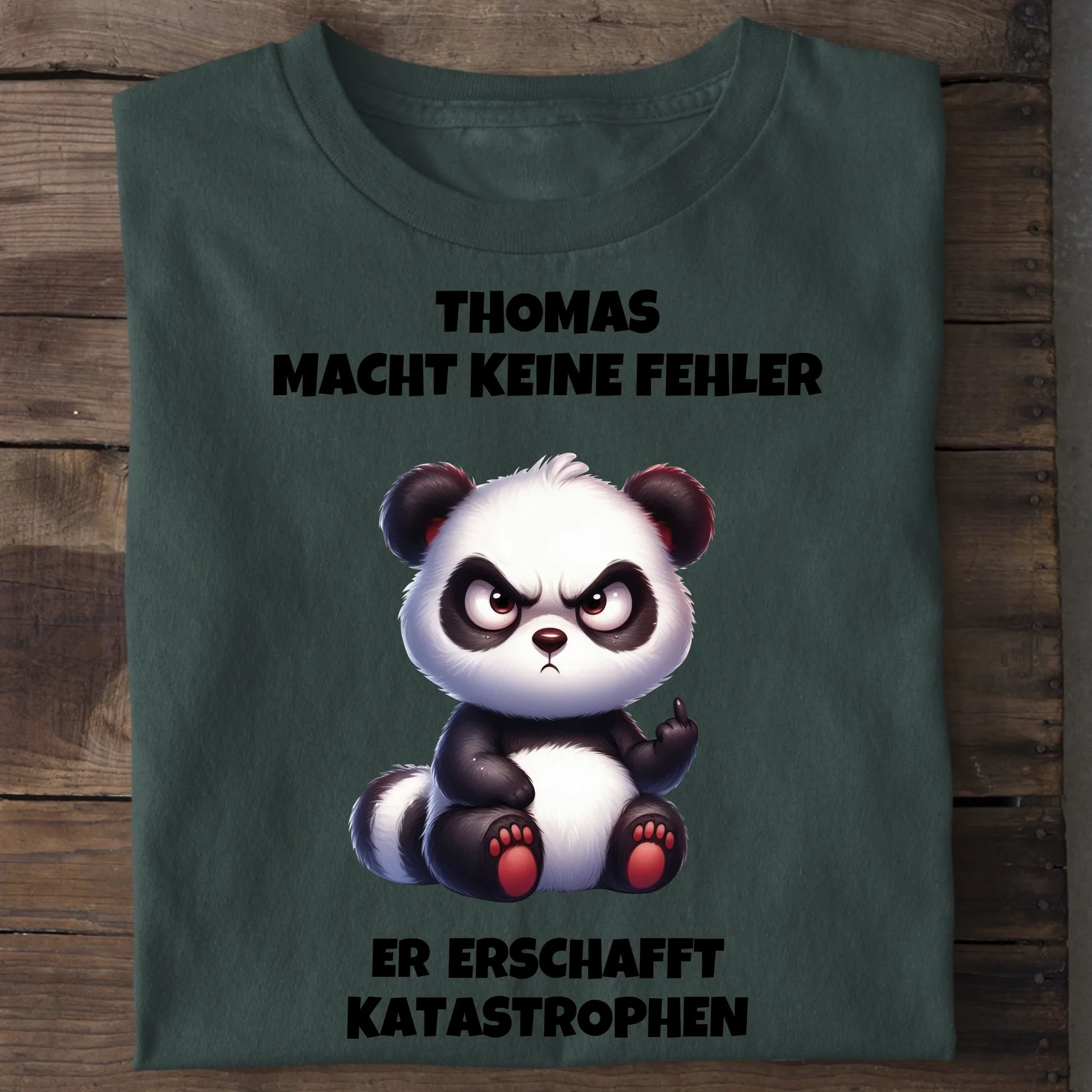 Keine Fehler - Organic Men's Shirt (personalisierbar) Crafter T-Shirt ST ST Bottled-Green