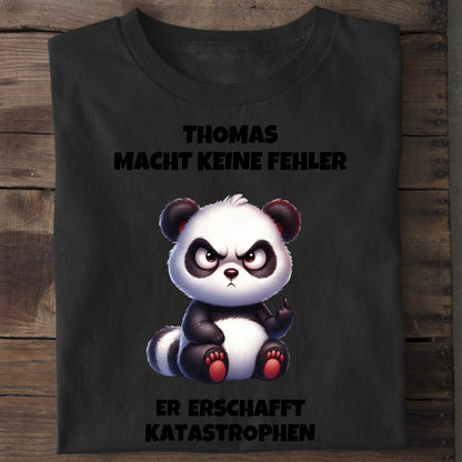 Keine Fehler - Organic Men's Shirt (personalisierbar) Crafter T-Shirt ST ST Black
