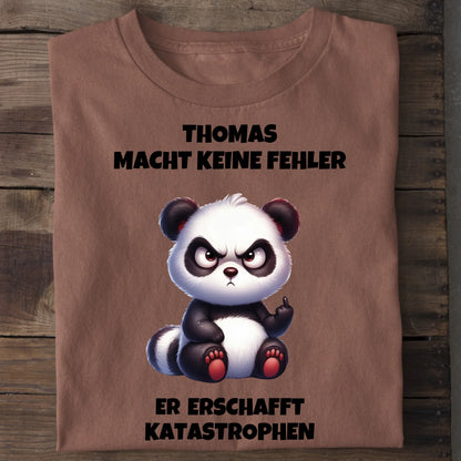 Keine Fehler - Organic Men's Shirt (personalisierbar) Crafter T-Shirt ST ST Heritage-Brown
