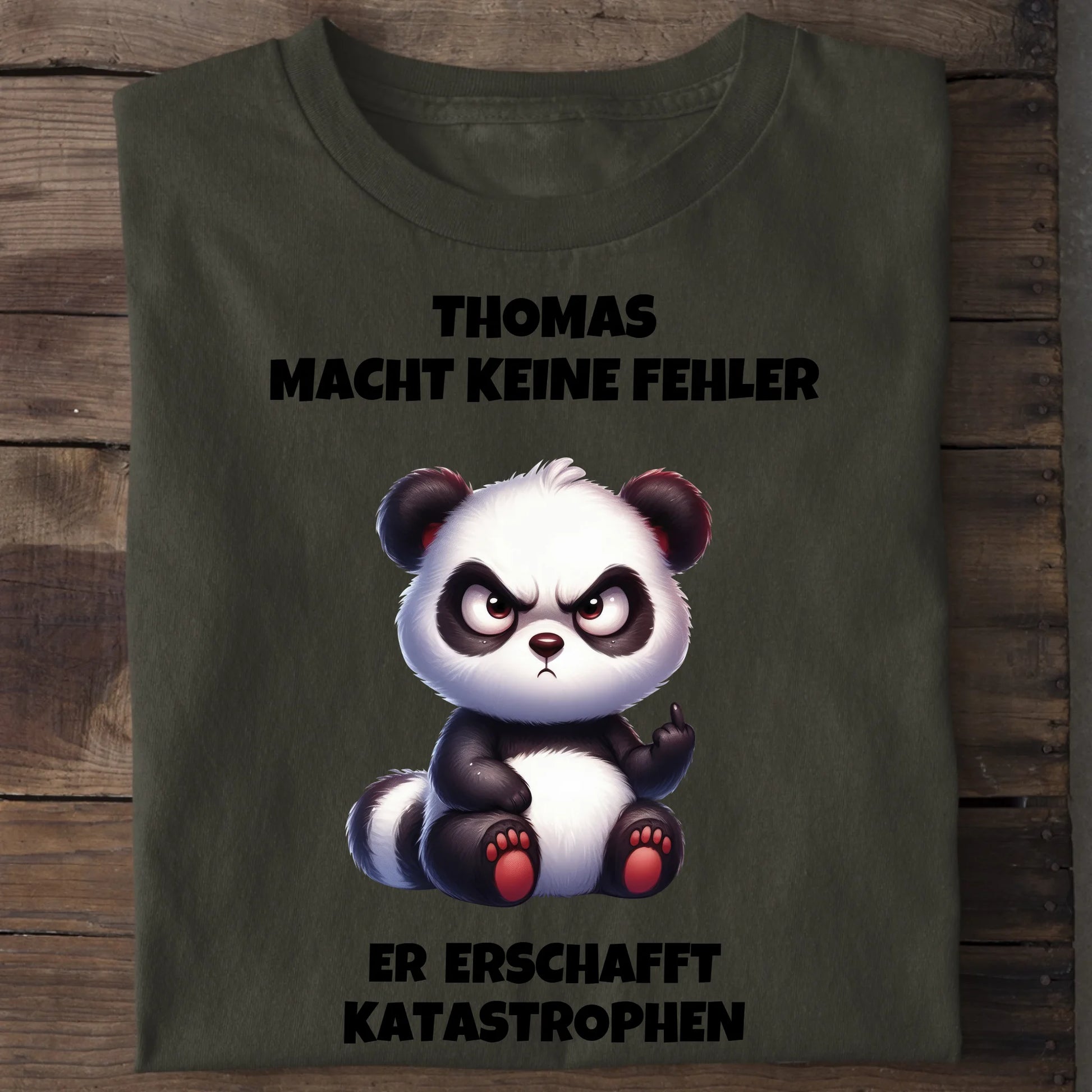 Keine Fehler - Organic Men's Shirt (personalisierbar) Crafter T-Shirt ST ST Khaki