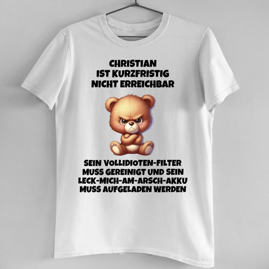 Nicht erreichbar - Organic Men's Shirt (personalisierbar)