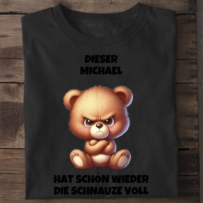Schnauze voll - Organic Men's Shirt (personalisierbar) Crafter T-Shirt ST ST Black