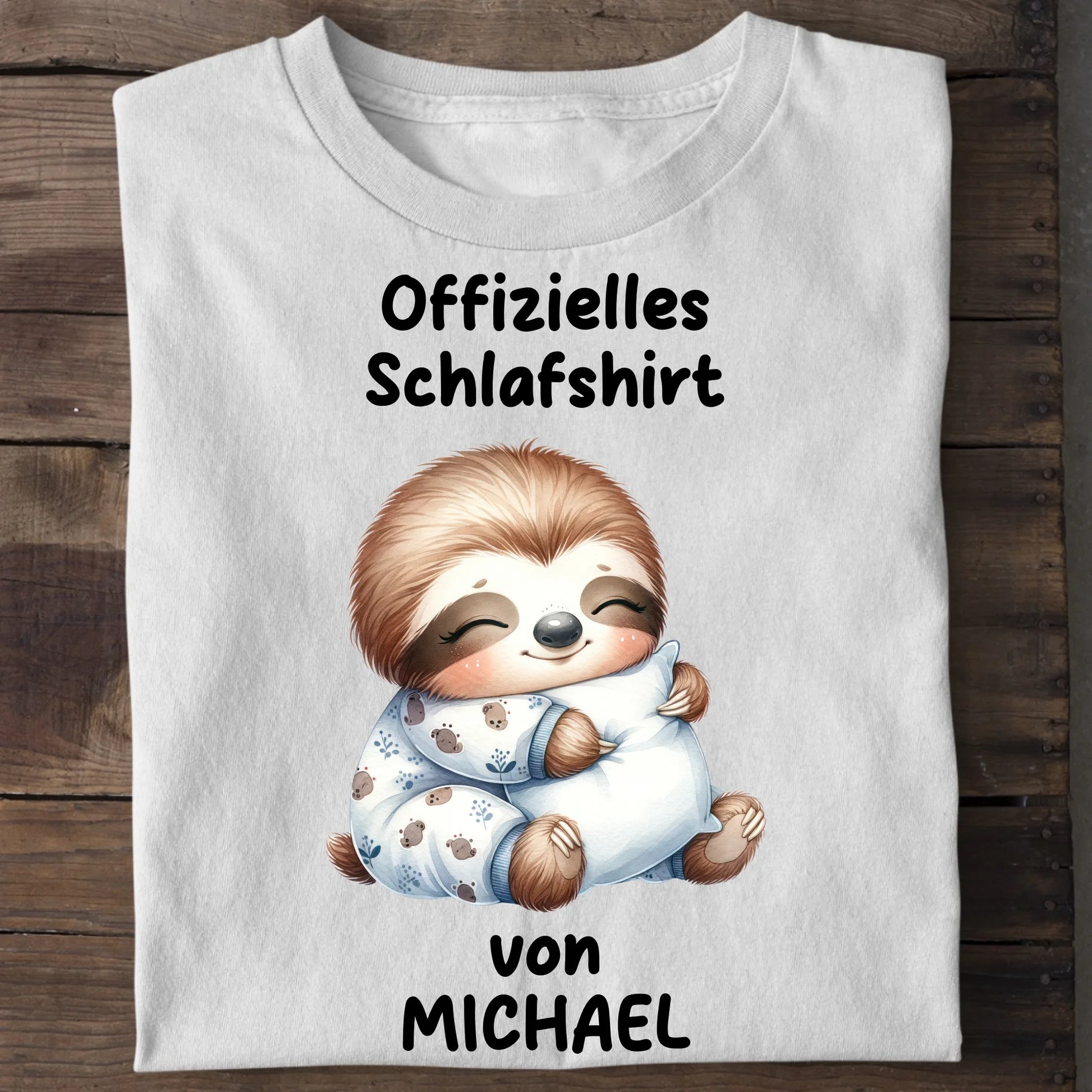 Offizielles Schlafshirt - Organic Men's Shirt (personalisierbar) Crafter T-Shirt ST ST White