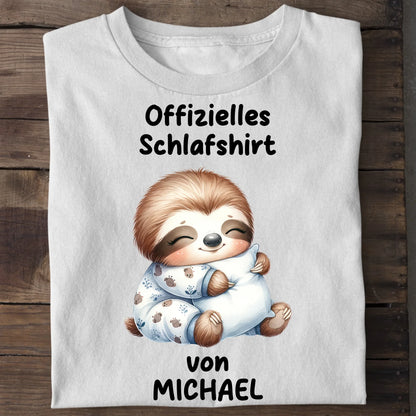 Offizielles Schlafshirt - Organic Men's Shirt (personalisierbar) Crafter T-Shirt ST ST White