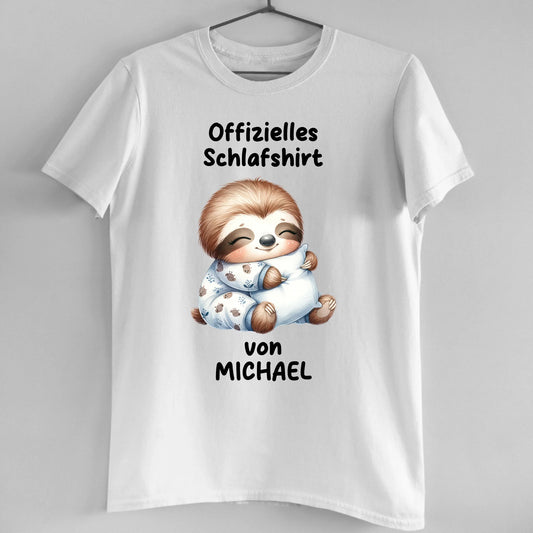 Offizielles Schlafshirt - Organic Men's Shirt (personalisierbar)