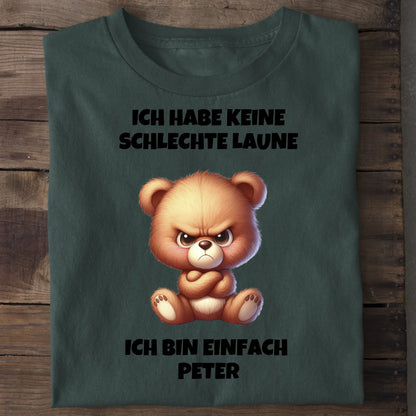 Keine schlechte Laune - Organic Men's Shirt (personalisierbar) Crafter T-Shirt ST ST Bottled-Green