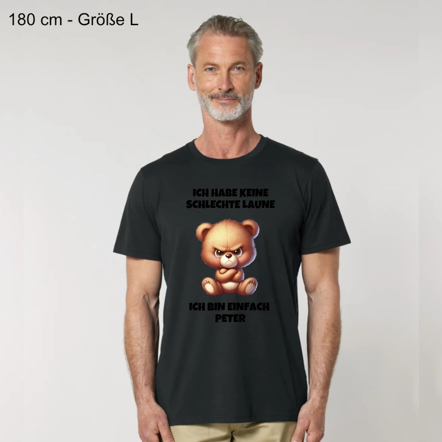 Keine schlechte Laune - Organic Men's Shirt (personalisierbar)