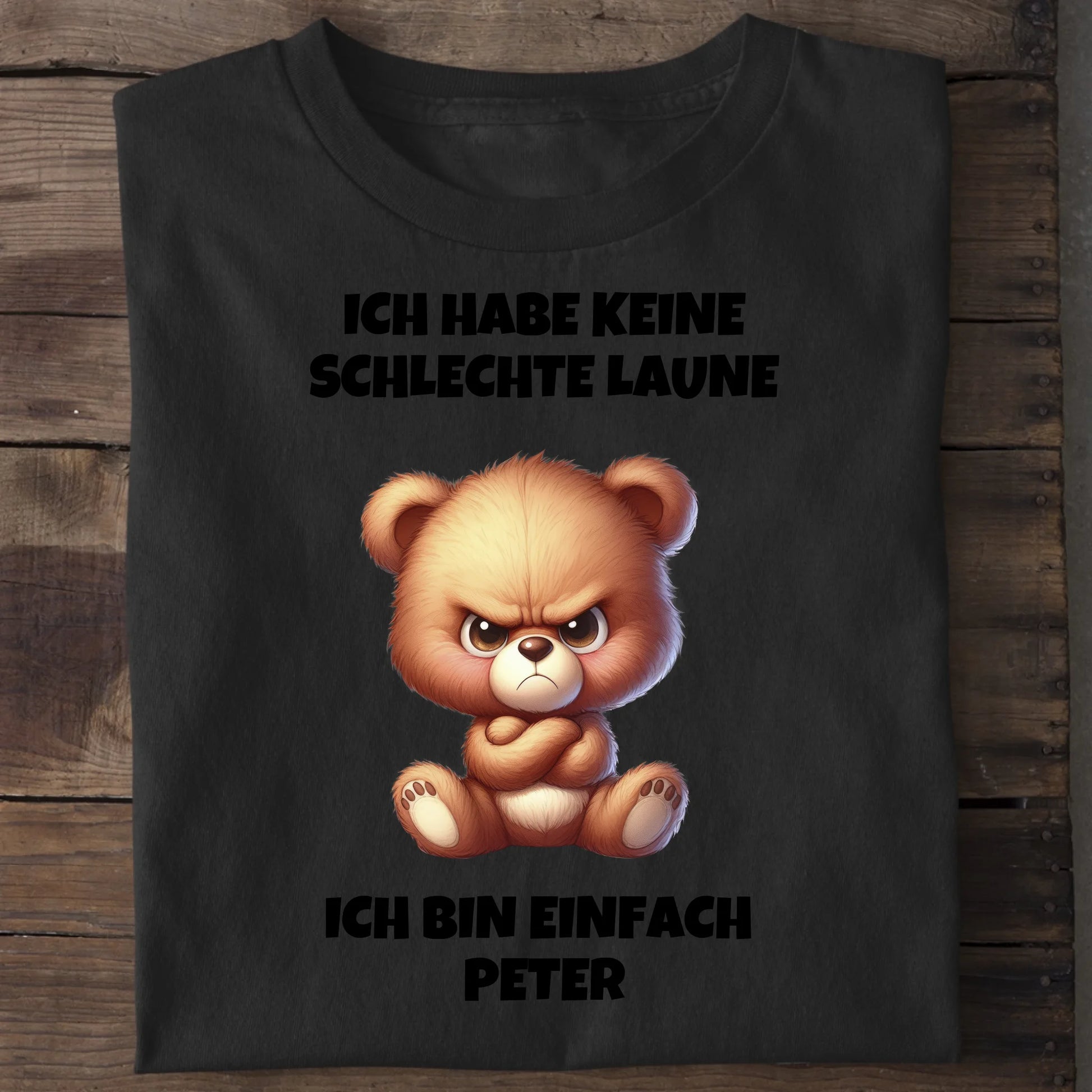 Keine schlechte Laune - Organic Men's Shirt (personalisierbar) Crafter T-Shirt ST ST Black