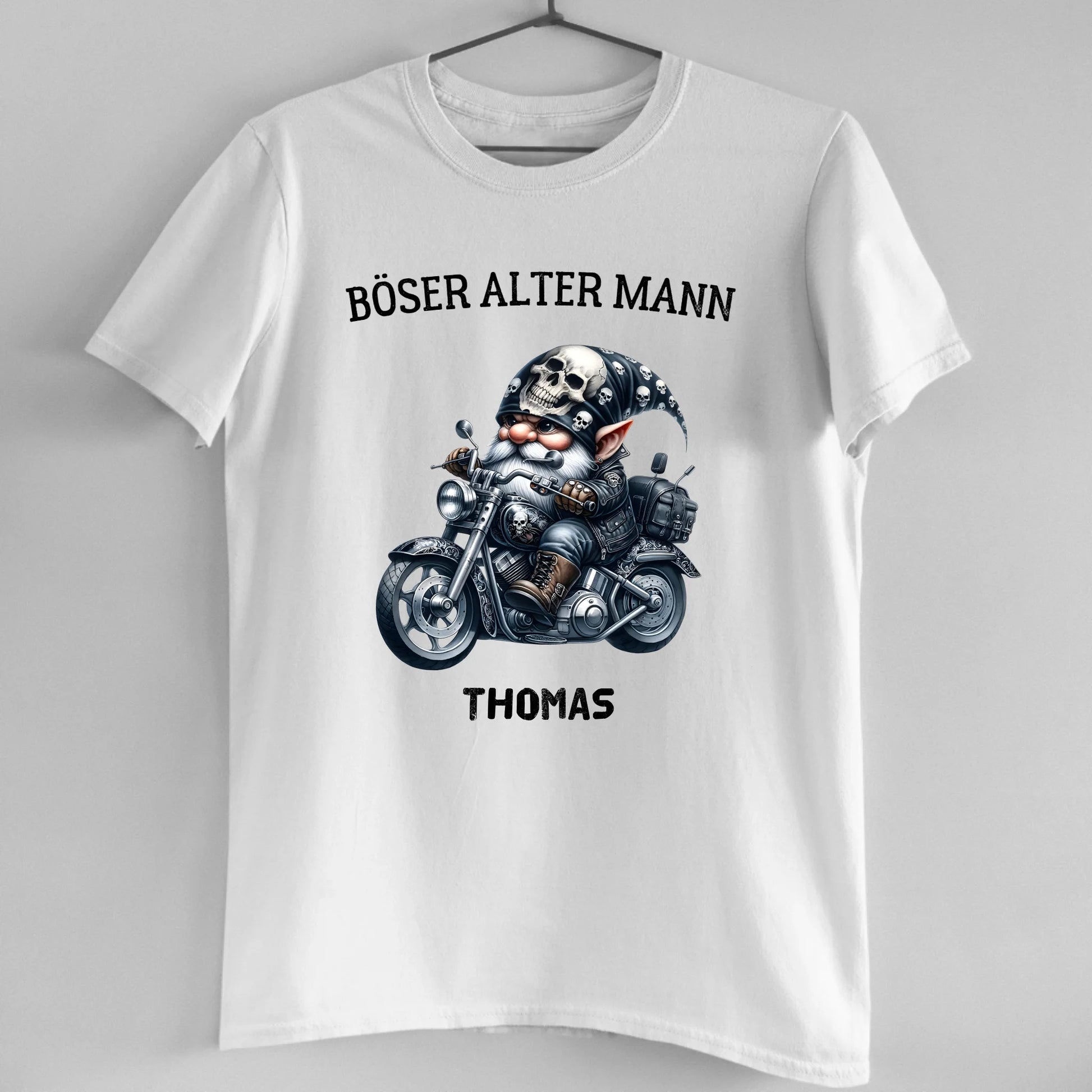 Böser alter Mann - Organic Men's Shirt (personalisierbar)