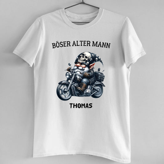 Böser alter Mann - Organic Men's Shirt (personalisierbar)