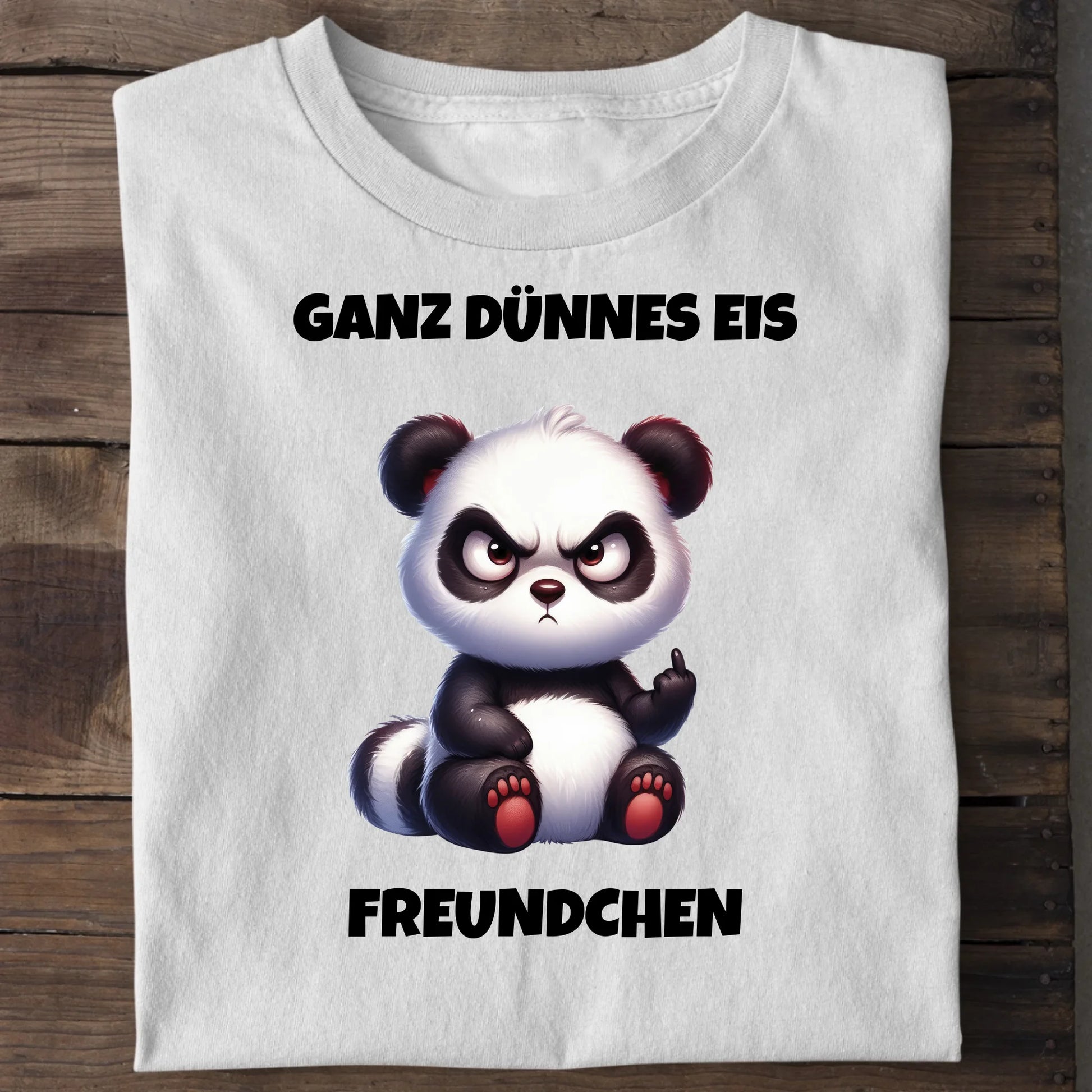 Ganz dünnes Eis - Organic Men's Shirt (personalisierbar) Crafter T-Shirt ST ST White