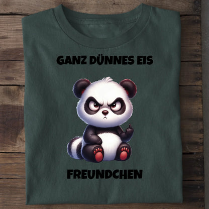 Ganz dünnes Eis - Organic Men's Shirt (personalisierbar) Crafter T-Shirt ST ST Bottled-Green