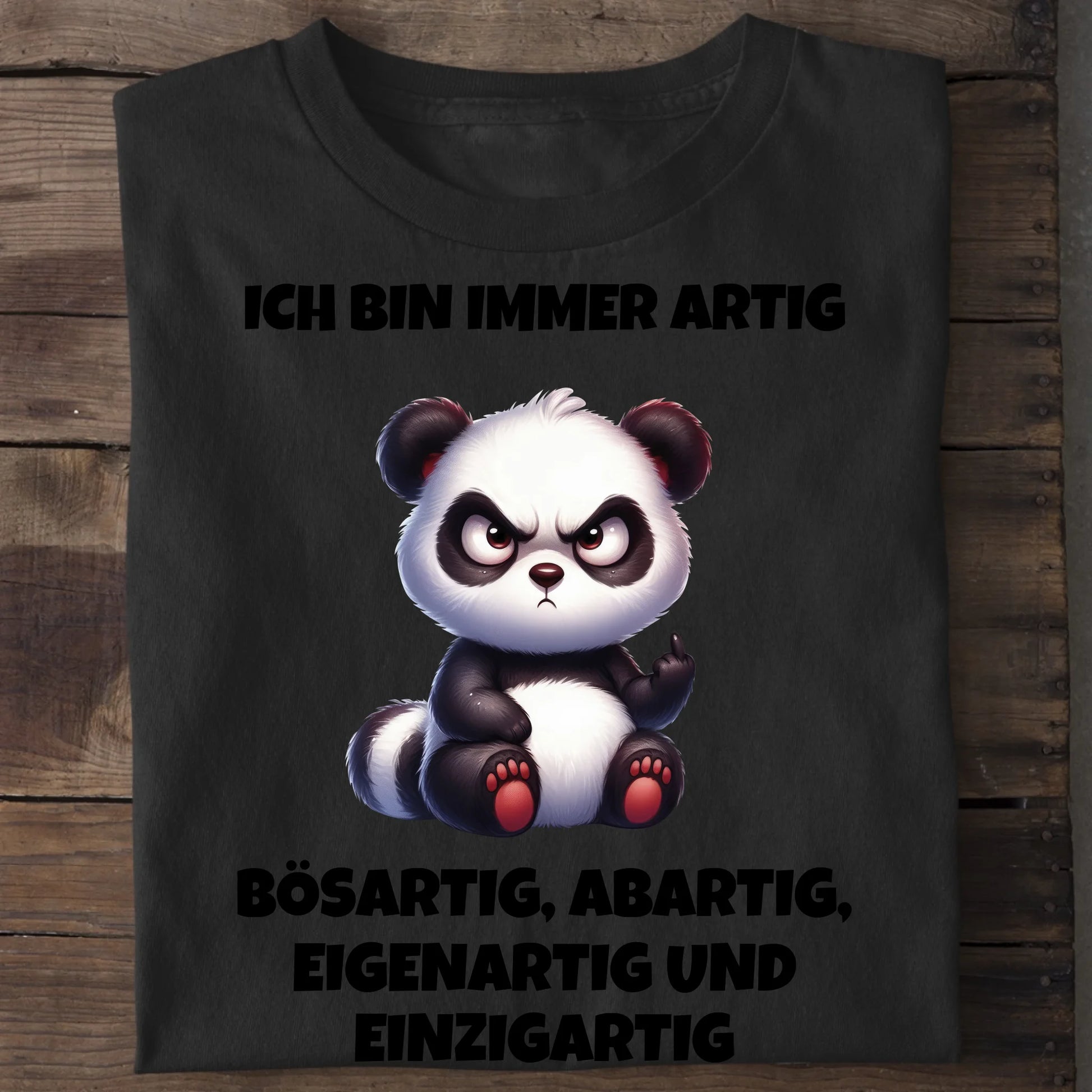 Immer artig - Organic Men's Shirt (personalisierbar) Crafter T-Shirt ST ST Black
