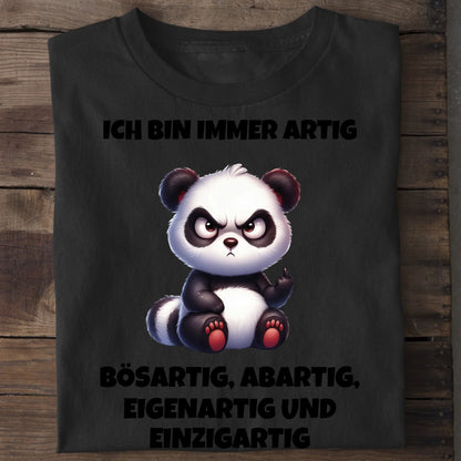 Immer artig - Organic Men's Shirt (personalisierbar) Crafter T-Shirt ST ST Black