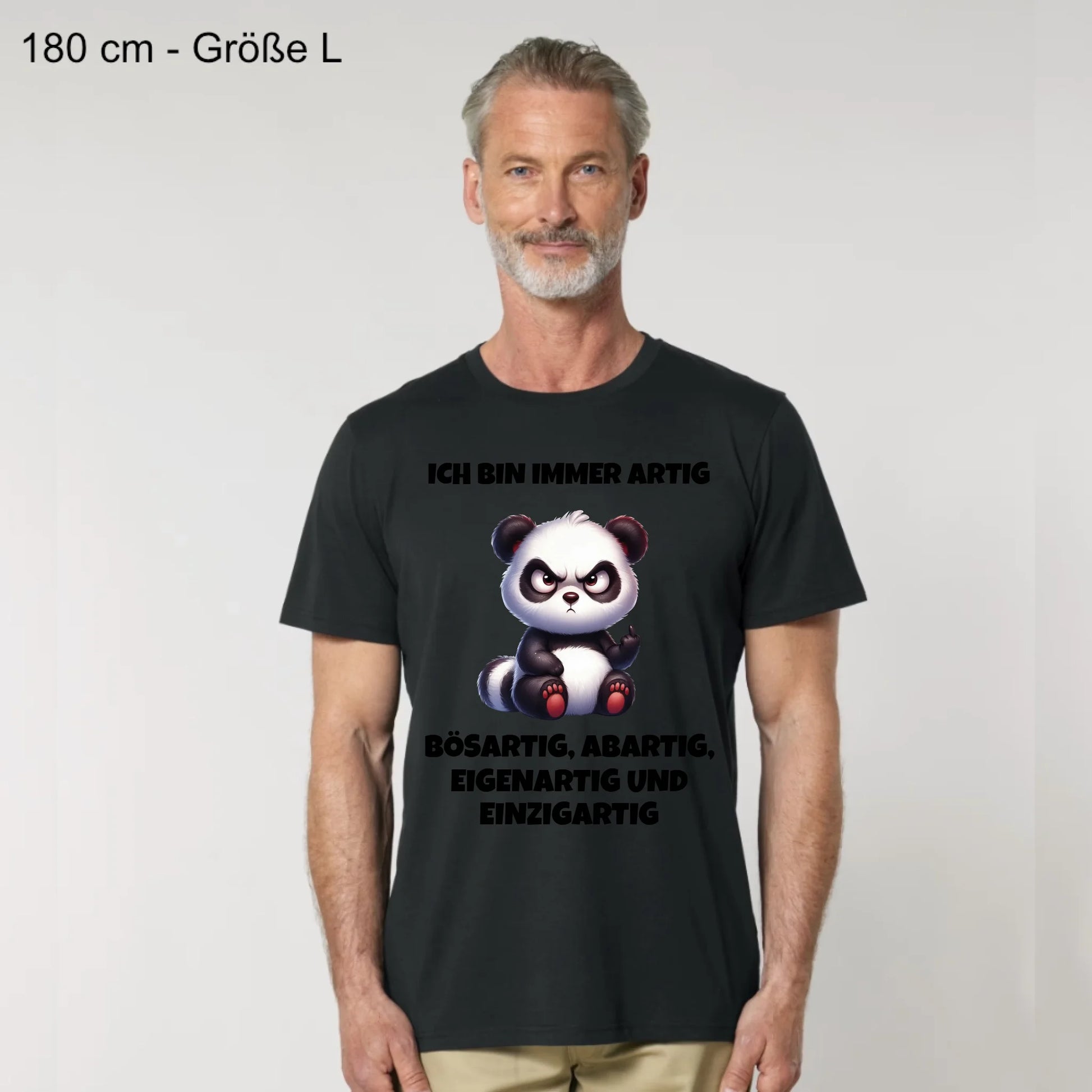 Immer artig - Organic Men's Shirt (personalisierbar)