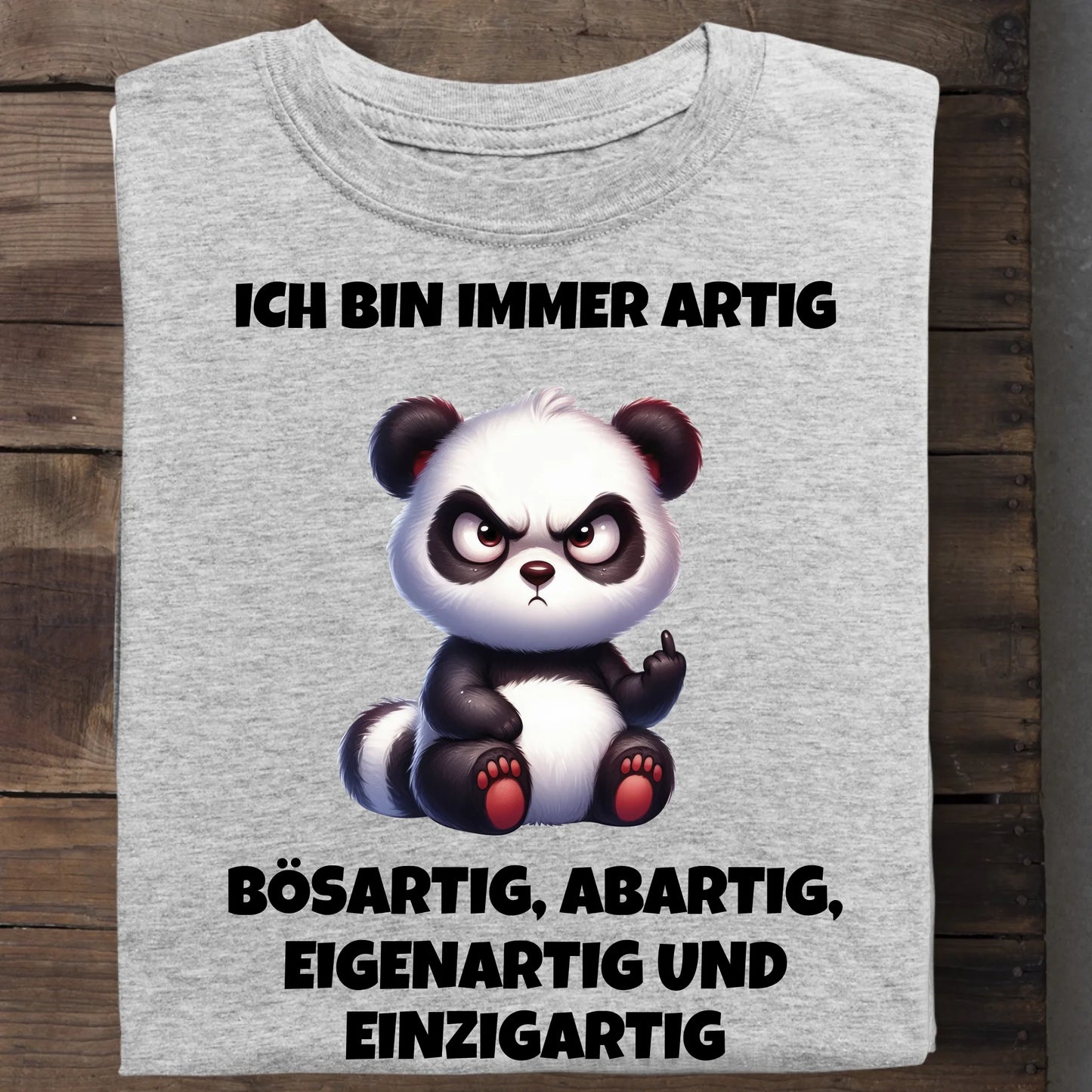 Immer artig - Organic Men's Shirt (personalisierbar) Crafter T-Shirt ST ST Heather-Grey