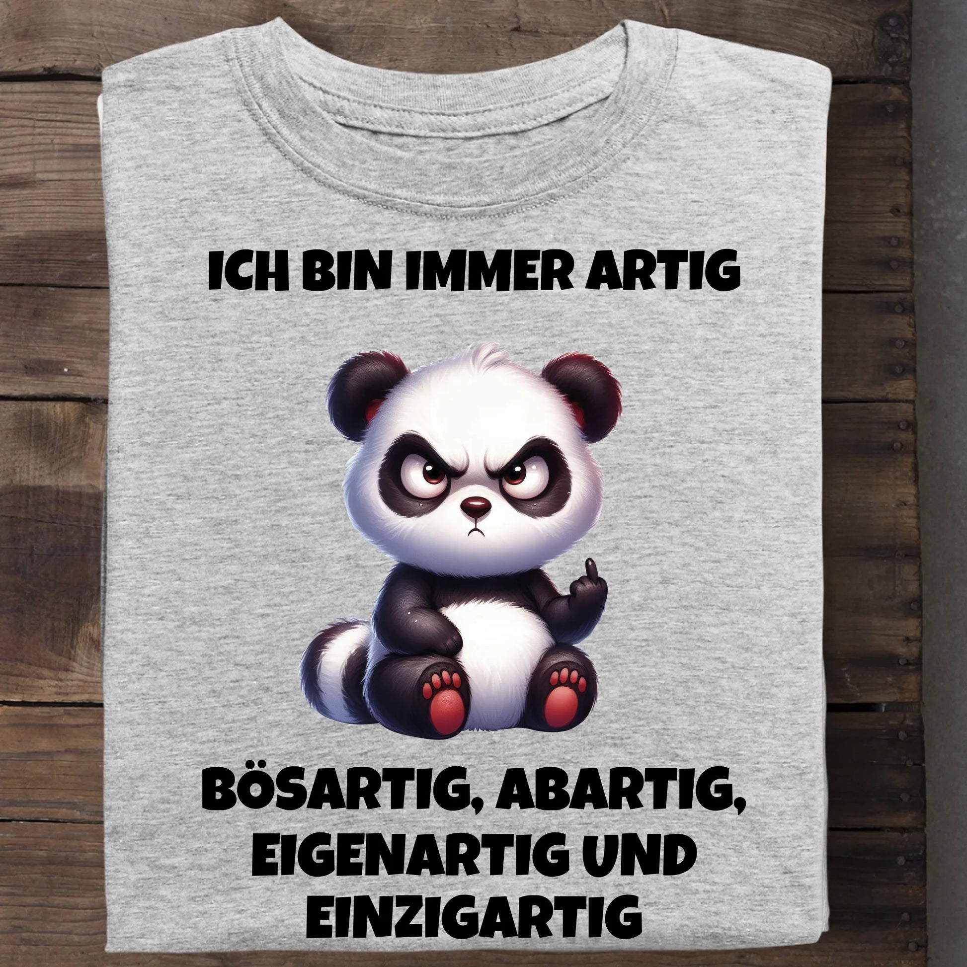 Immer artig - Organic Men's Shirt (personalisierbar) Crafter T-Shirt ST ST Heather-Grey
