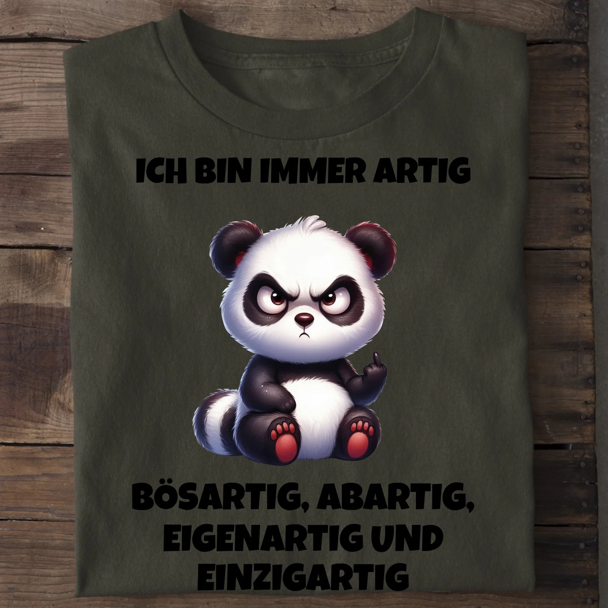 Immer artig - Organic Men's Shirt (personalisierbar) Crafter T-Shirt ST ST Khaki