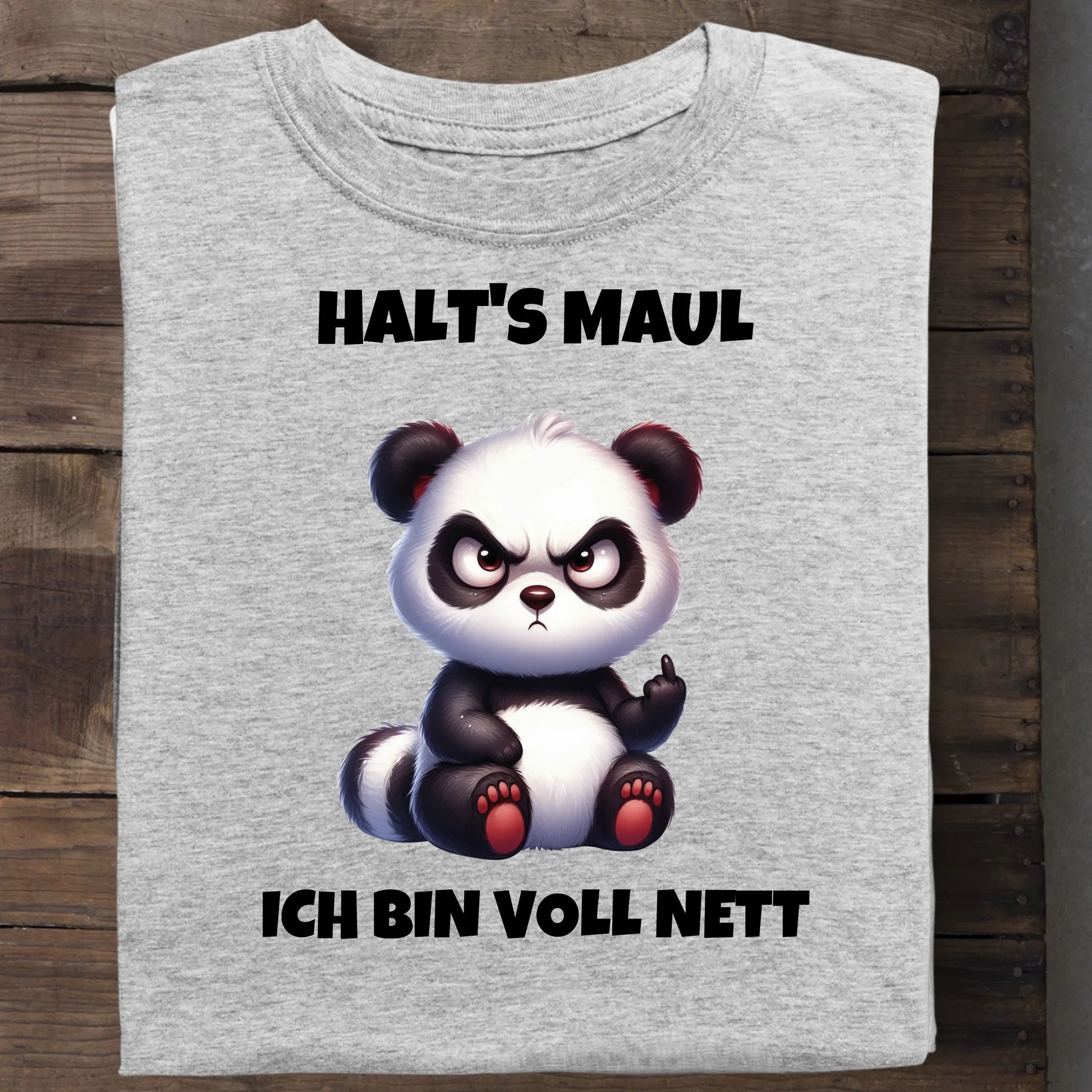 Voll nett - Organic Men's Shirt (personalisierbar) Crafter T-Shirt ST ST Heather-Grey